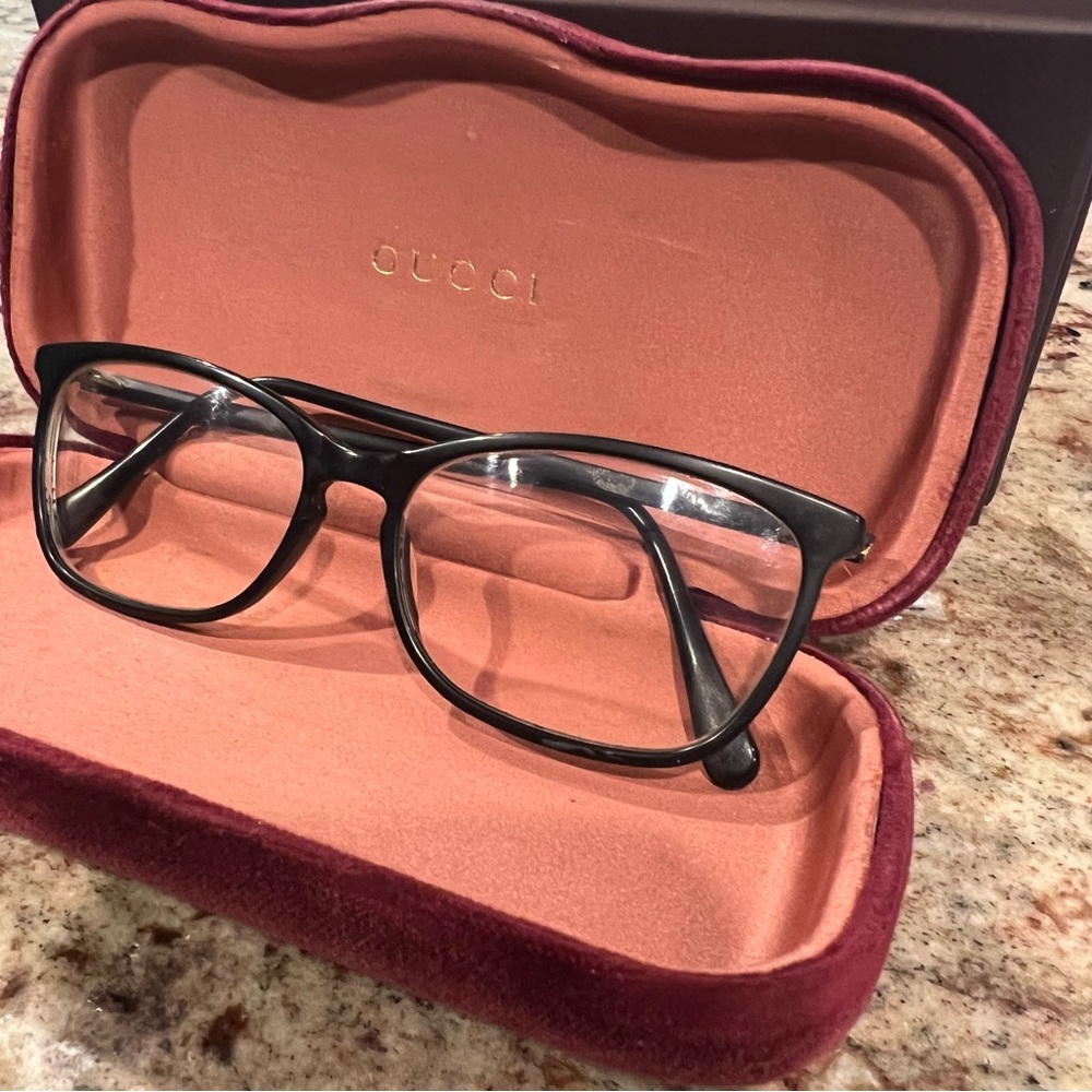 Women’s Gucci Classic Black Framed Glasses Frames